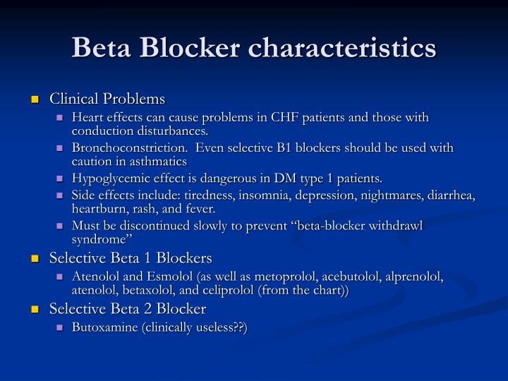 what is a beta blocker examples