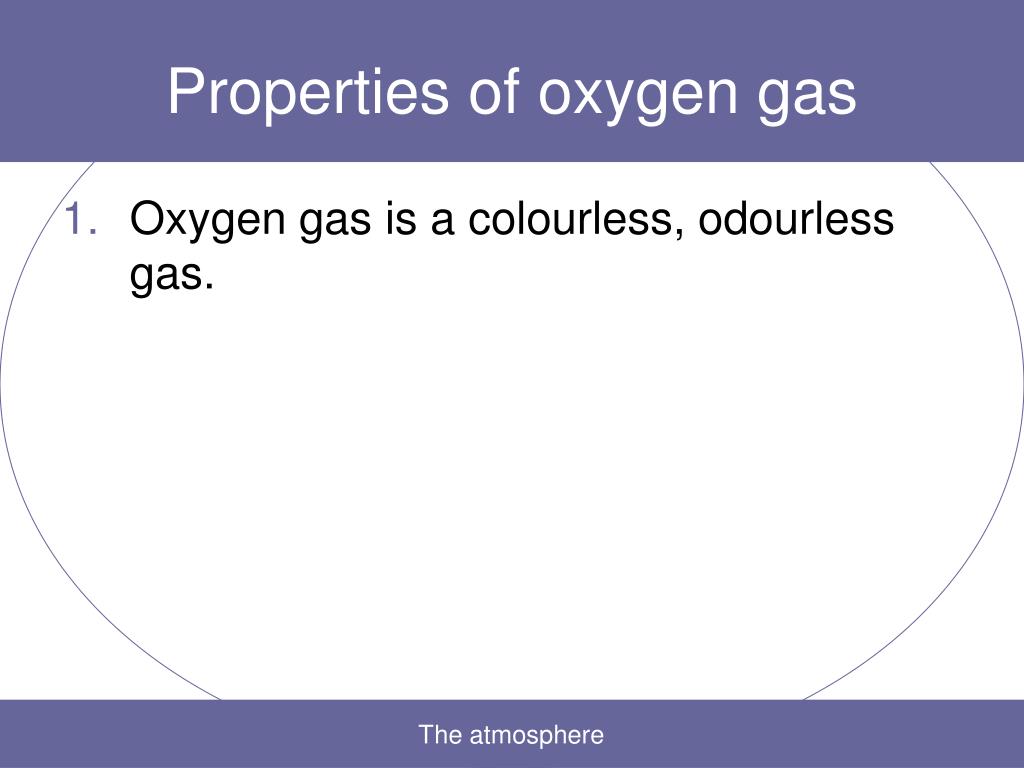 Oxygen Gas