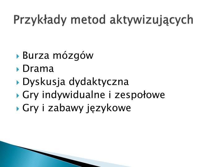 Umiejętność Wykorzystania W Pracy Metod Aktywizujących Ucznia Sprawozdanie PPT - Metody aktywizujące w pracy z uczniem niepełnosprawnym PowerPoint