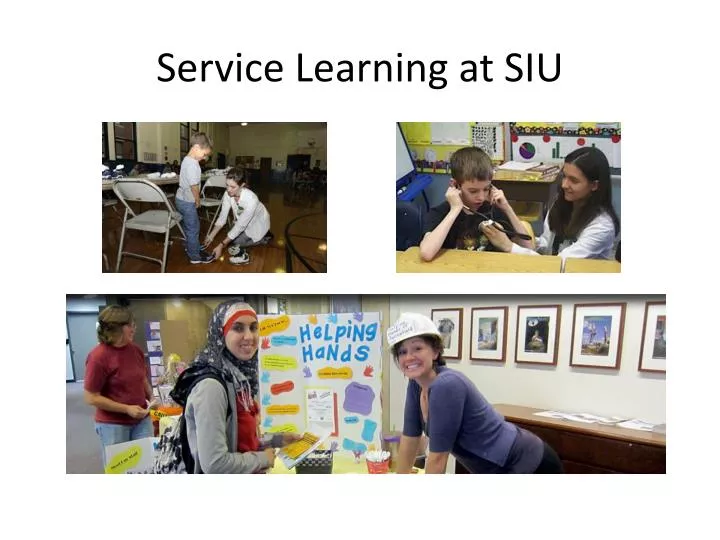 service learning at siu n.
