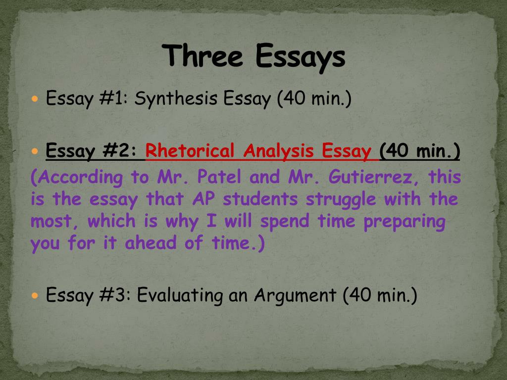 Essay with pars defect