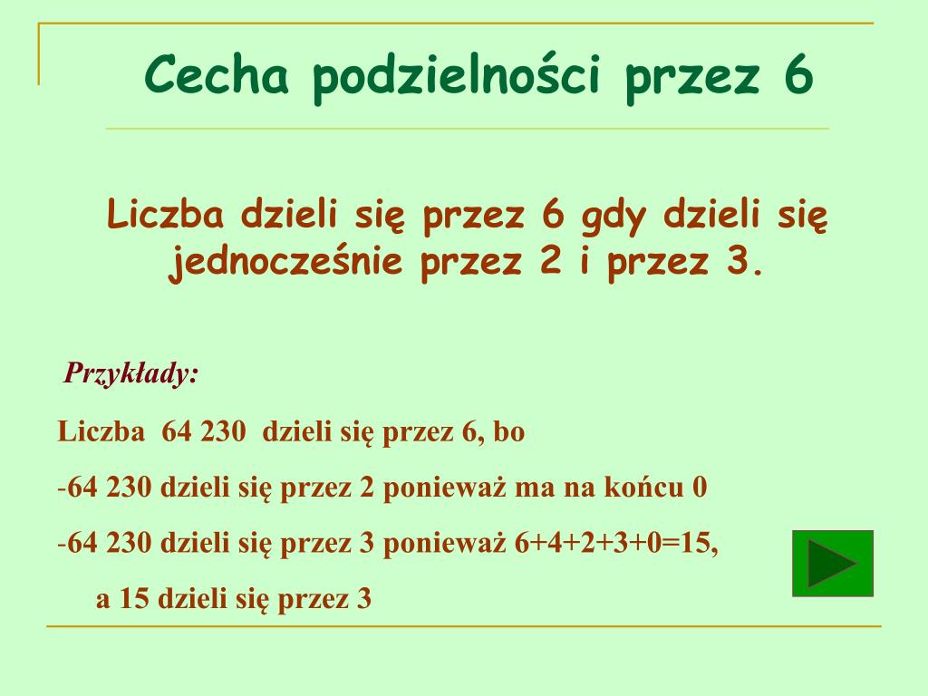 Cechy Podzielności Przez 2 5 10 3 9 PPT - Cechy podzielności liczb PowerPoint Presentation, free download