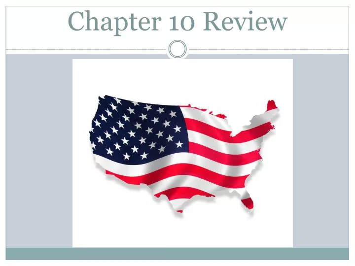 chapter 10 review n.