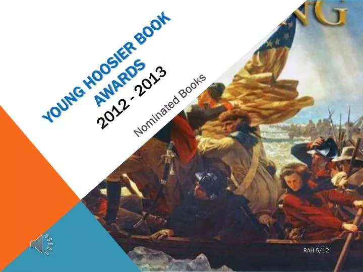 PPT Young Hoosier Book Awards 2012 2013 PowerPoint Presentation