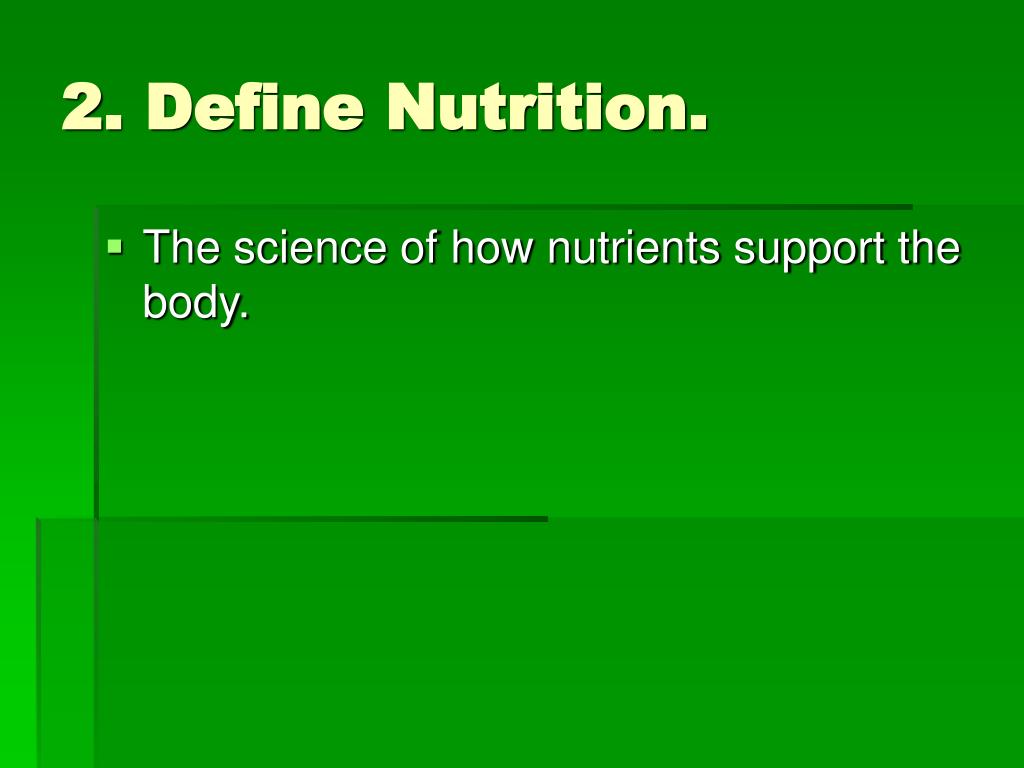 PPT Reading Guide Ch 14 Healthful Eating PowerPoint Presentation