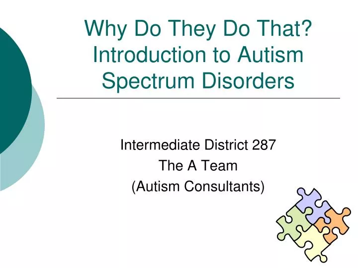 Autism spectrum disorder powerpoint presentation Autism spectrum disorder powerpoint presentation image