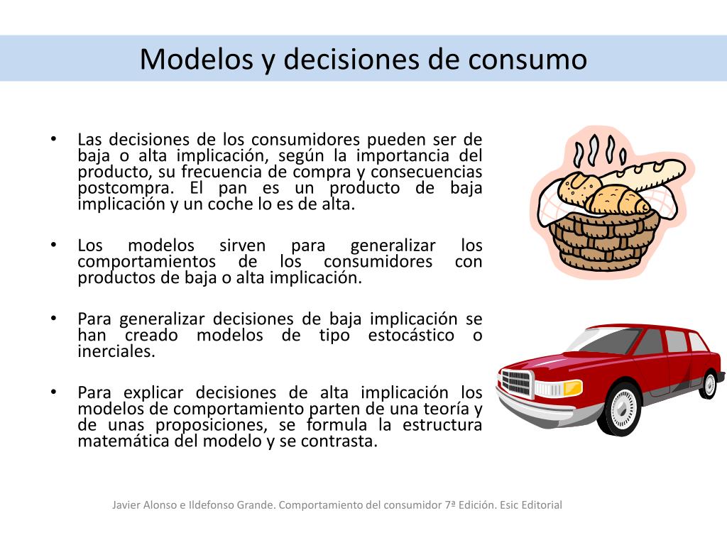 PPT - Tema 3. Los modelos de comportamiento del consumidor. PowerPoint  Presentation - ID:4821103