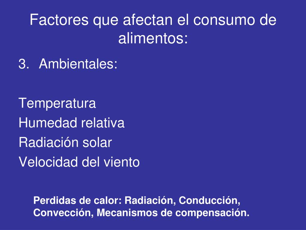 PPT - Factores que regulan el consumo de alimentos PowerPoint