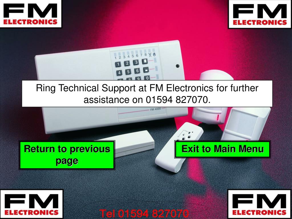 PPT FM Electronics Product Information & Product Finder PowerPoint