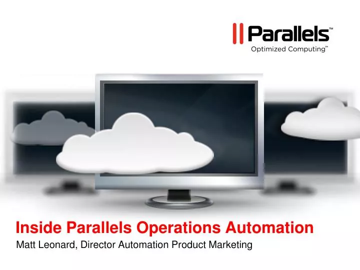 inside parallels operations automation n.