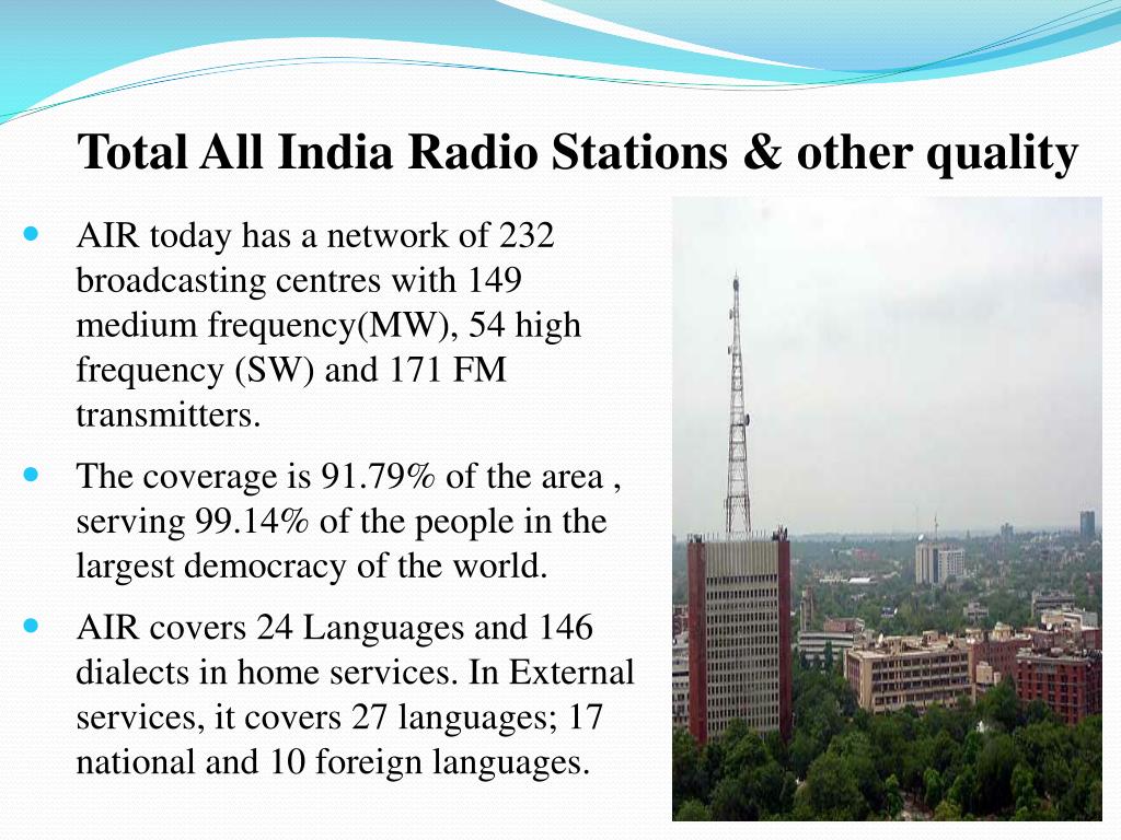 frequency allocation for radio communication system in india