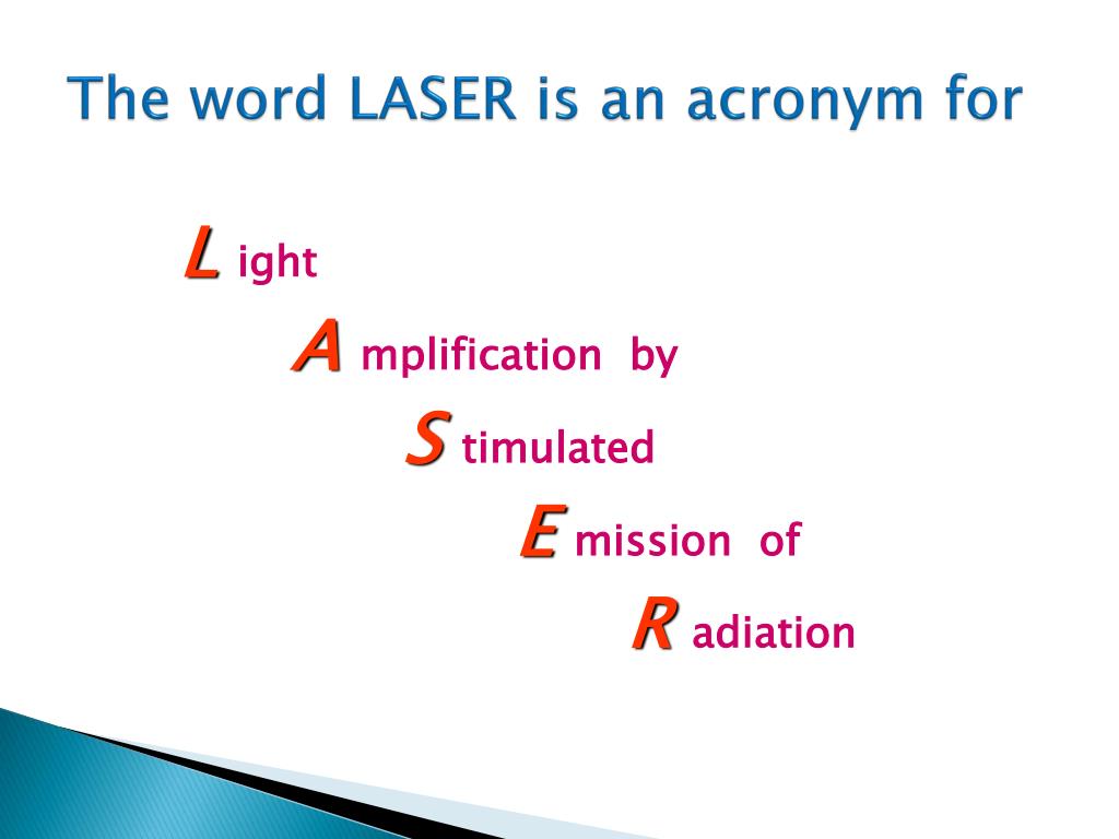 PPT - BASICS OF LASERS AND LASER LIGHT PowerPoint Presentation, free  download - ID:4823561