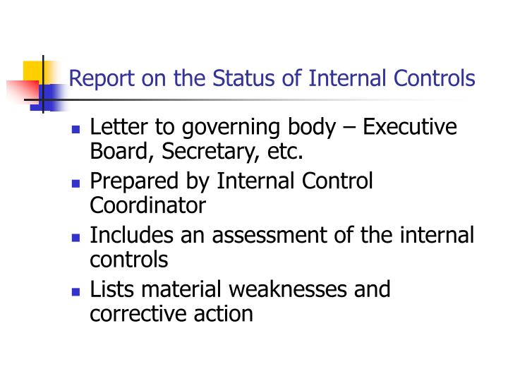 internal control weakness and corrective actions The corrective action plan (cap) internal control reporting corrective actions are needed effectiveness of internal controls within the. internal control weakness and corrective actions The corrective action plan (cap) internal control reporting corrective actions are needed effectiveness of internal controls within the.