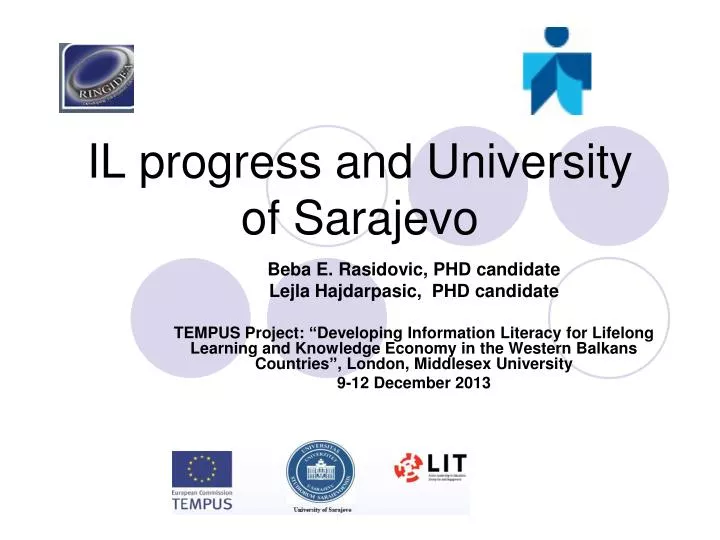 il progress and university of sarajevo n.