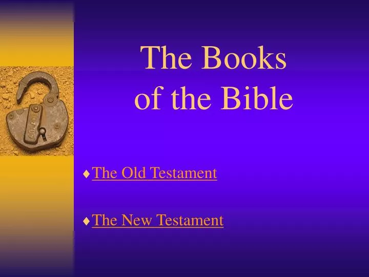 the books of the bible n.