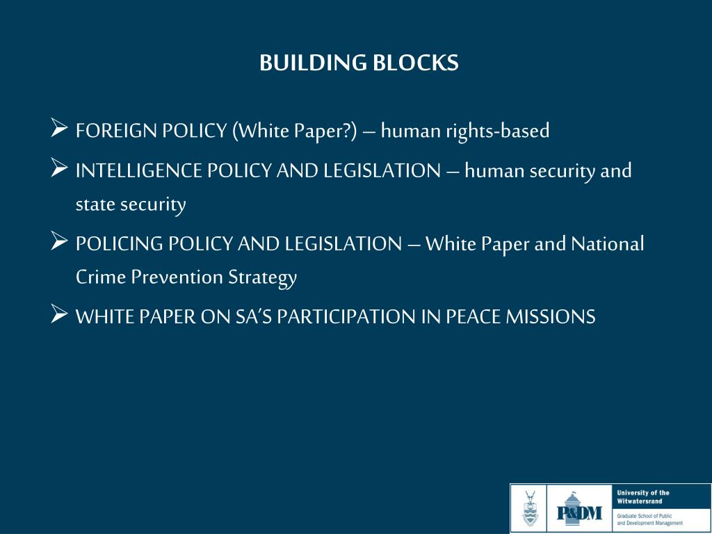 paper presentation on national security