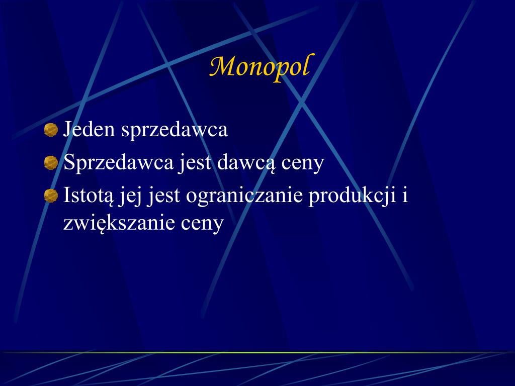 Na Rynku Oligopolistycznym Wpływ Producenta Na Cenę Jest PPT - Rynek: popyt, podaż, cena PowerPoint Presentation, free download