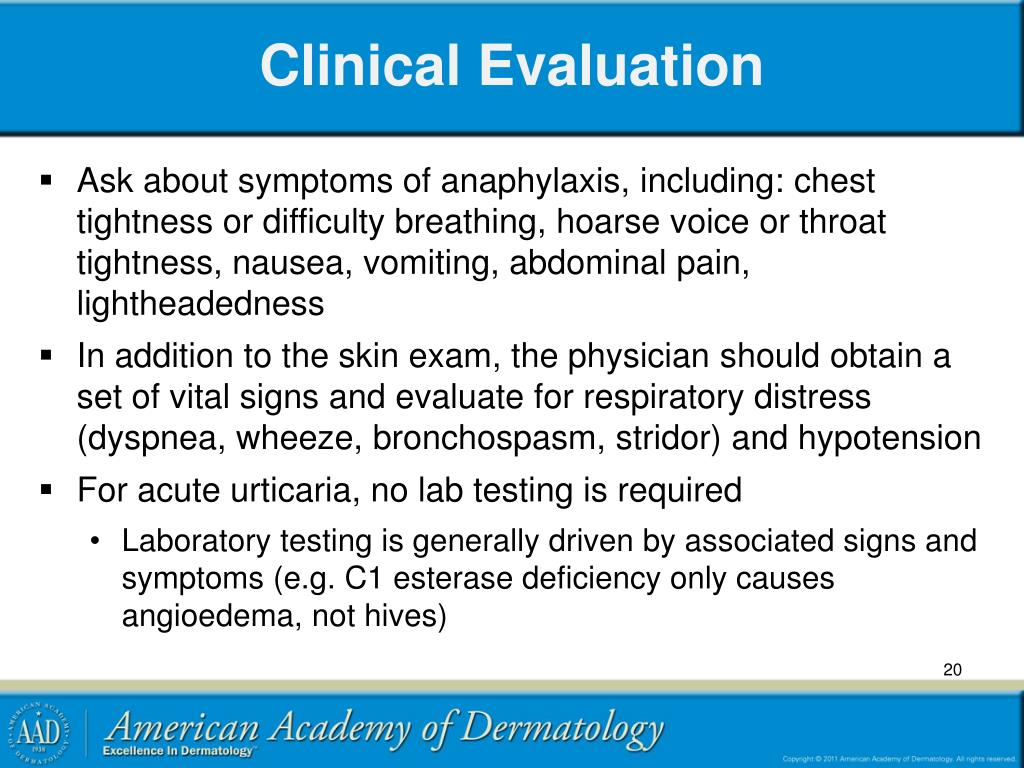 Ppt Urticaria Powerpoint Presentation Free Download Id4827313