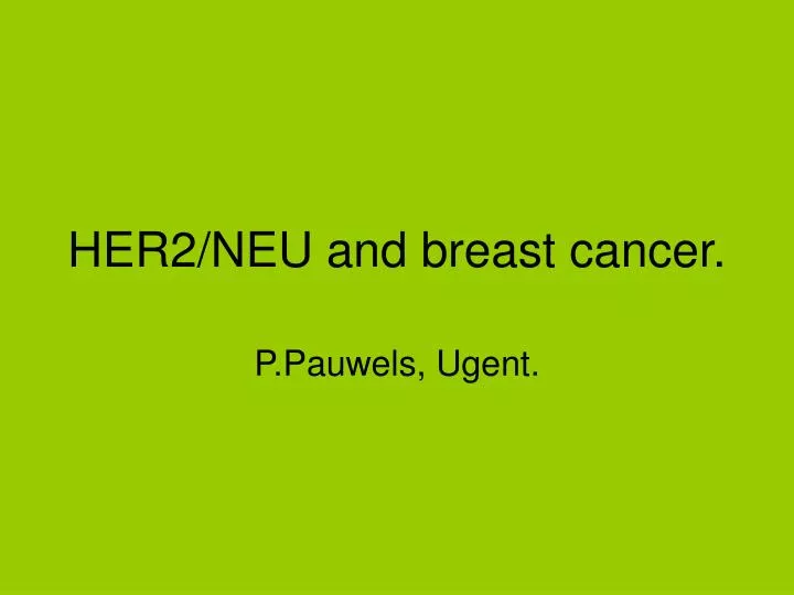p pauwels ugent n.