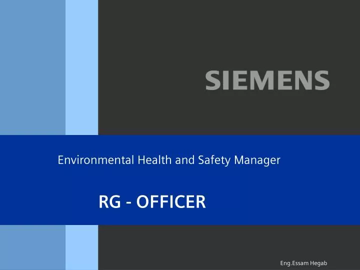 environmental health and safety manager n.