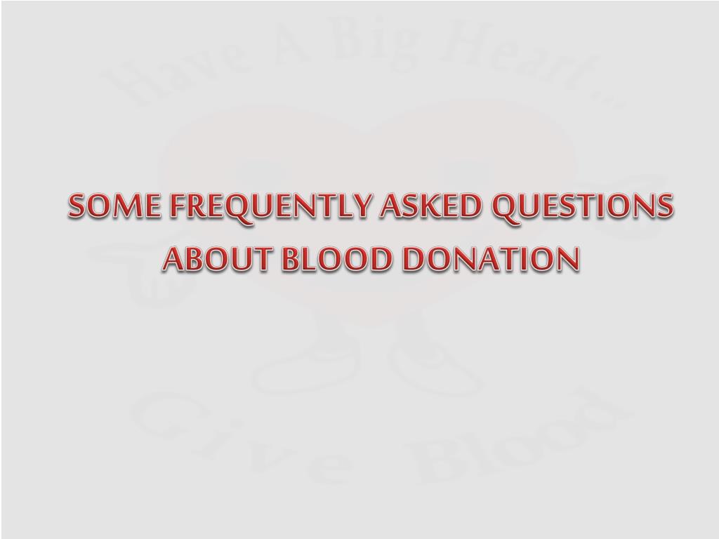 blood donation ppt presentation free download blood donation ppt presentation free download