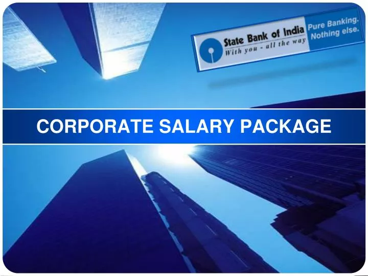corporate salary package n.