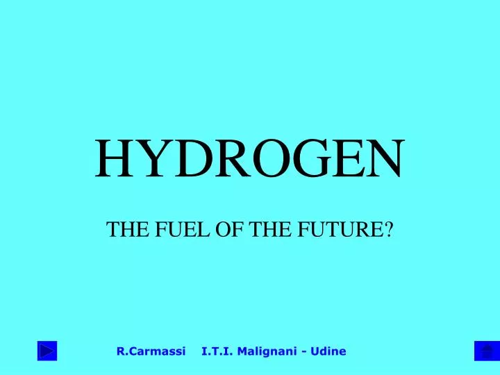 hydrogen n.