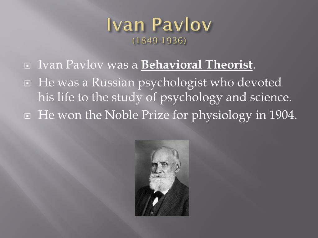 pavlov psychology pavlov psychology
