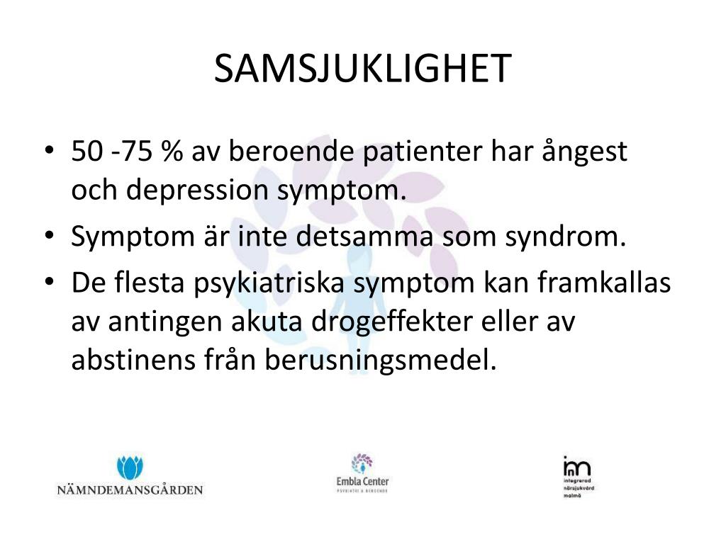 PPT EMBLA MODELLEN, KVINNOR MISSBRUK OCH SAMSJUKLIGHET PowerPoint
