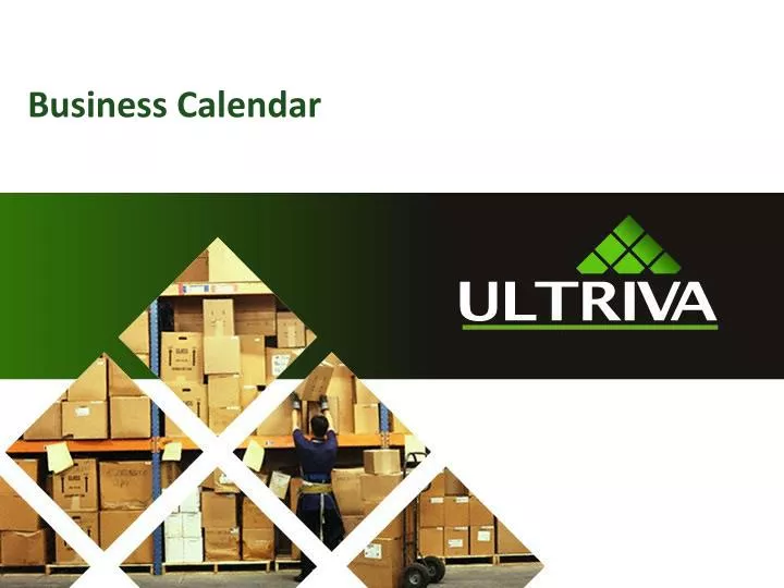 business calendar n.