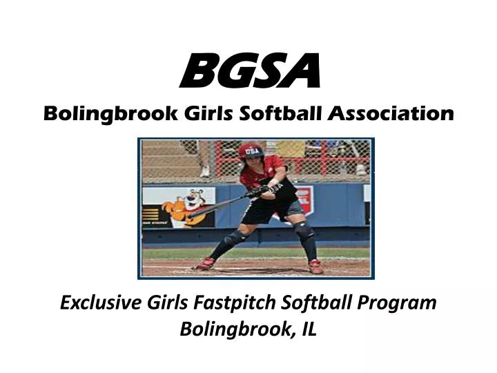 bgsa bolingbrook girls softball association n.
