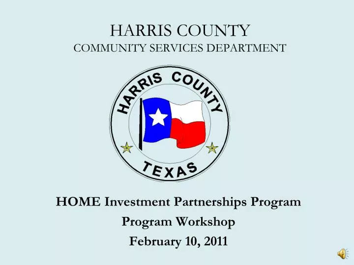 harris county community services department n.