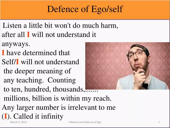 defence of ego self n.