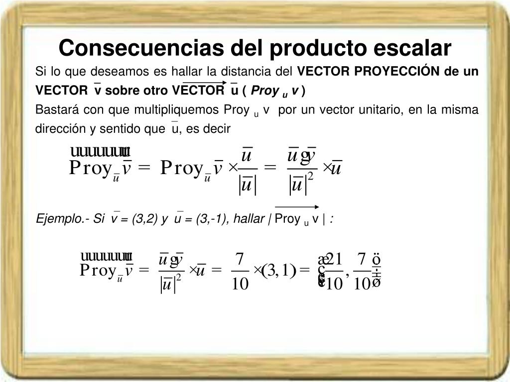 PPT - Vectores en el plano. Producto escalar. PowerPoint Presentation ...