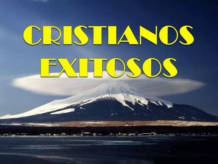 PPT - CRISTIANOS EXITOSOS PowerPoint Presentation, free download - ID