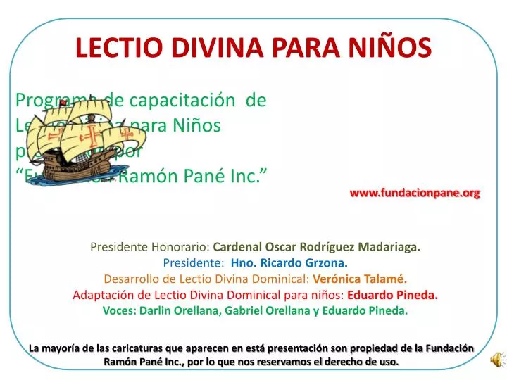 PPT - LECTIO DIVINA PARA NIÑOS PowerPoint Presentation, free download ...