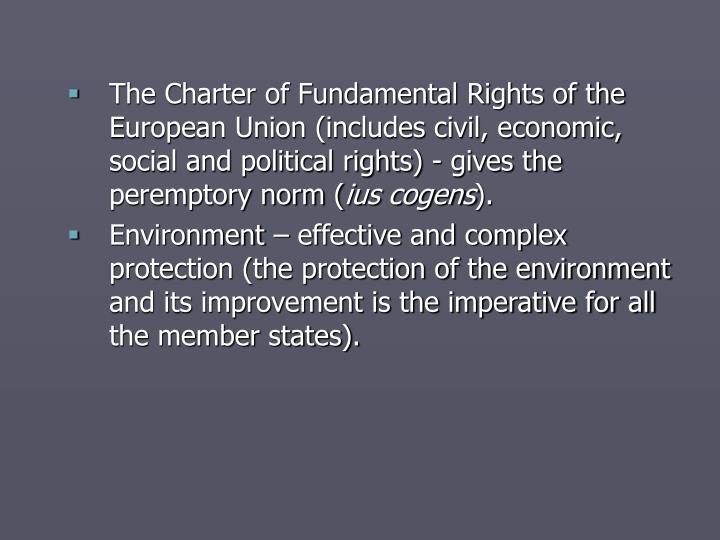 charter of fundamental rights of the charter of fundamental rights of the