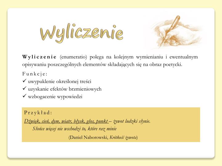 środki Stylistyczne Przykłady I Funkcje PPT - Środki stylistyczne i ich funkcje PowerPoint Presentation - ID