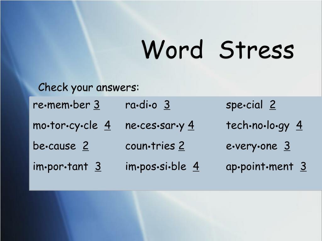 Underline the stressed. Word stress in Phonetics. Stressed Words в английском языке. Word stress in English презентация. Syllables and Word stress.