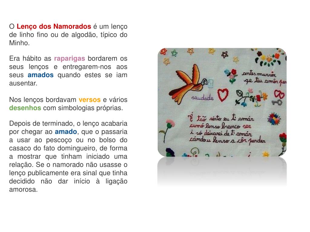 PPT - Lenços dos Namorados PowerPoint Presentation, free download -  ID:4844067