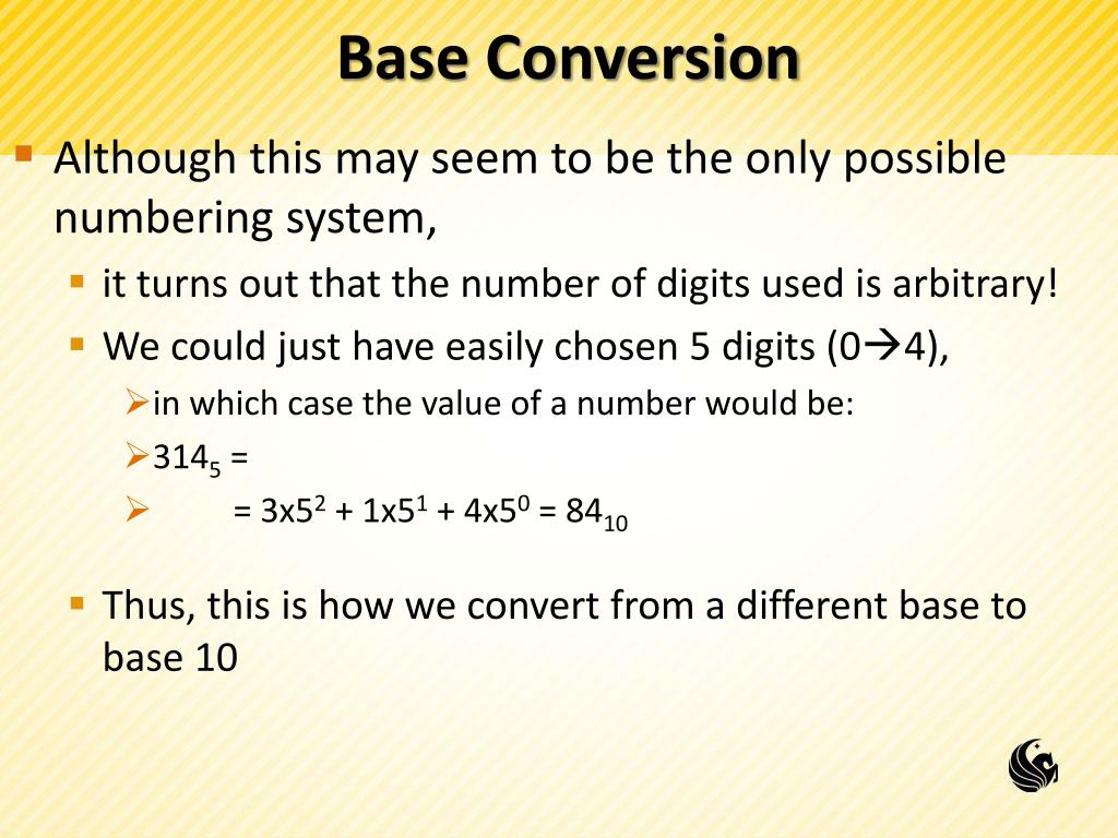 PPT - Base Conversion PowerPoint Presentation, free download - ID:4844889
