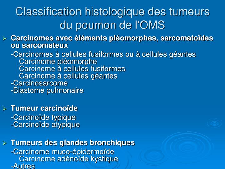 Ppt Cancers Bronchopulmonaires Powerpoint Presentation Id 4847426