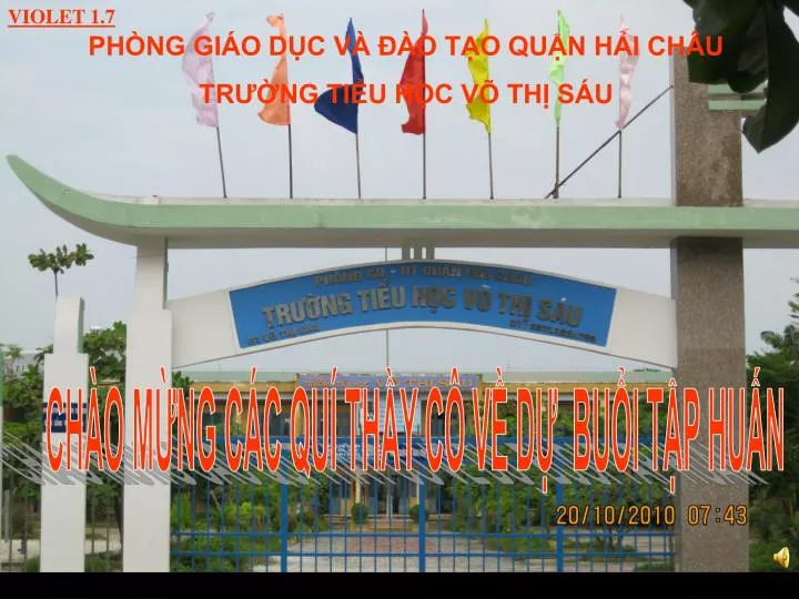 PPT - TRƯỜNG THPT VÕ THỊ SÁU PowerPoint Presentation, free …