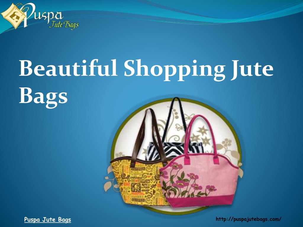 Puspa jute hotsell bags