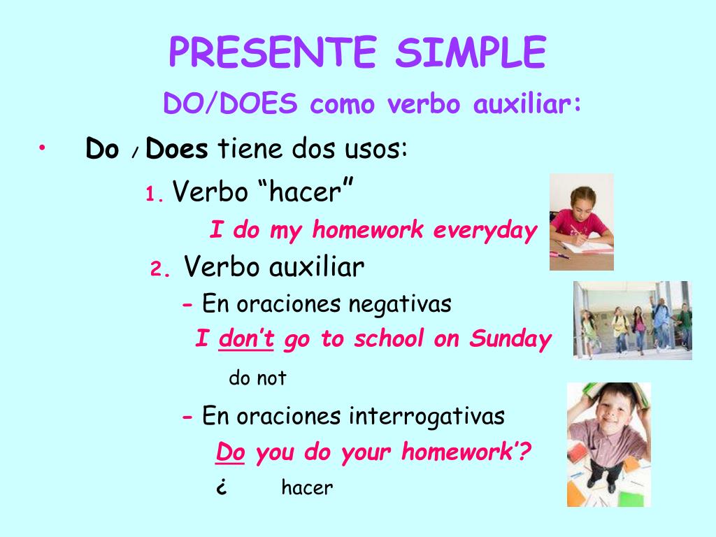 Ppt presente simple powerpoint presentation free download id 4848870
