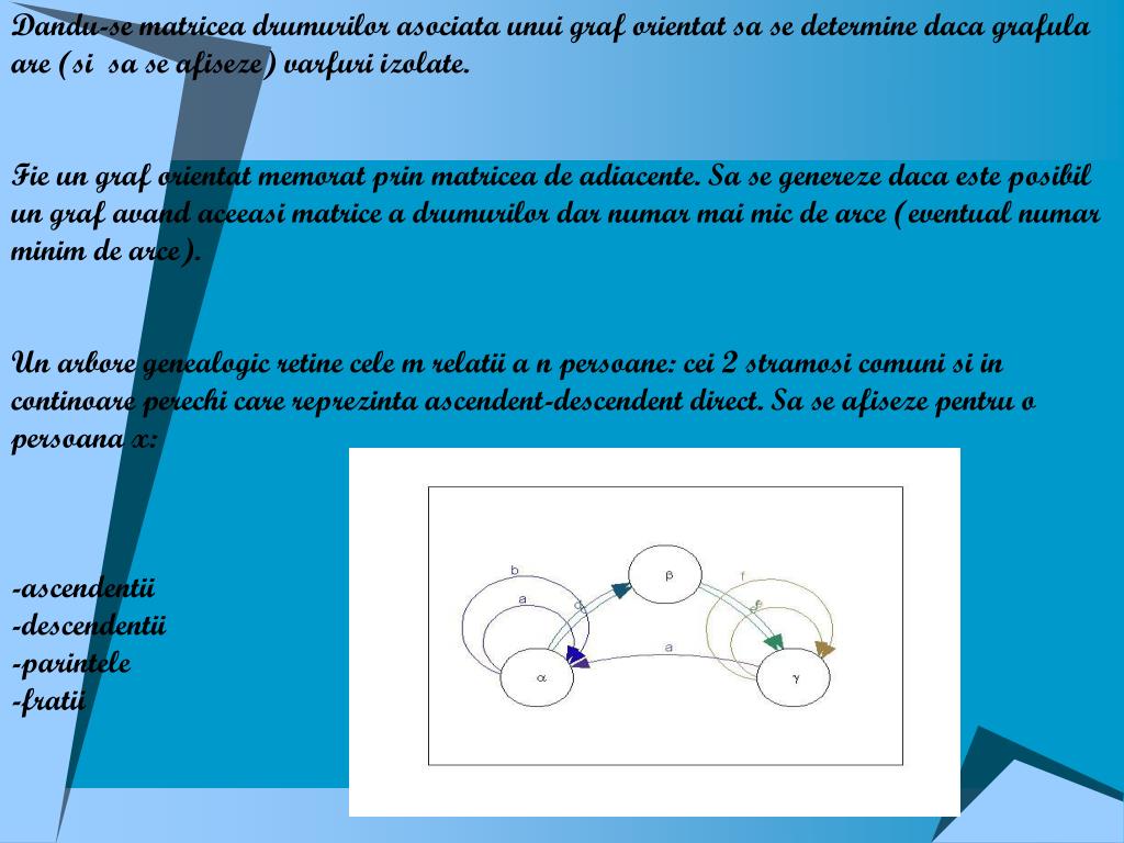 PPT - Grafuri orientate PowerPoint Presentation, free download - ID:4848950