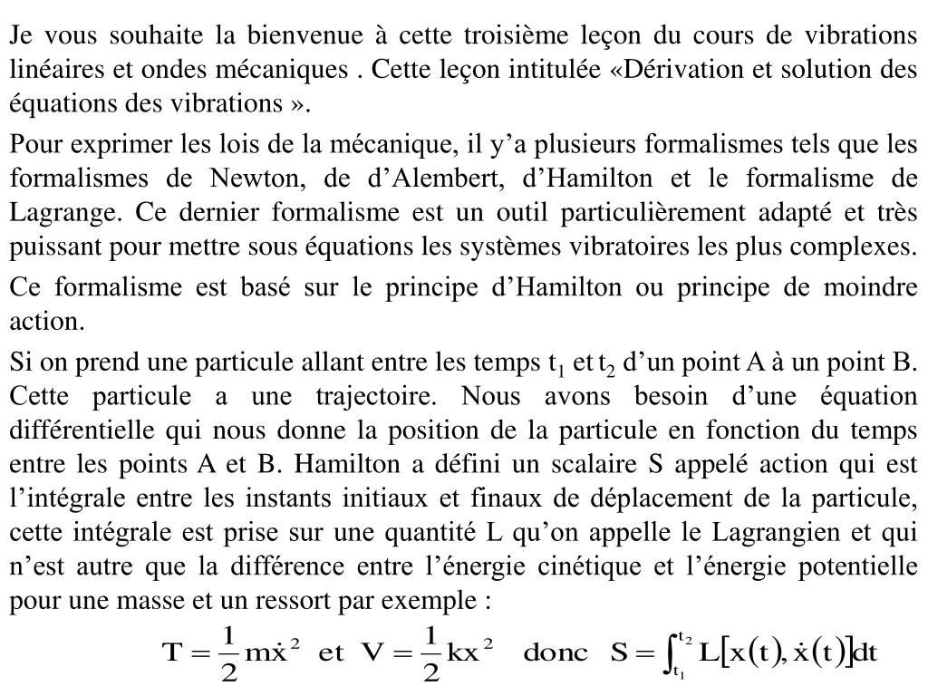 25. formalisme de Lagrange: exemple du pendule double 