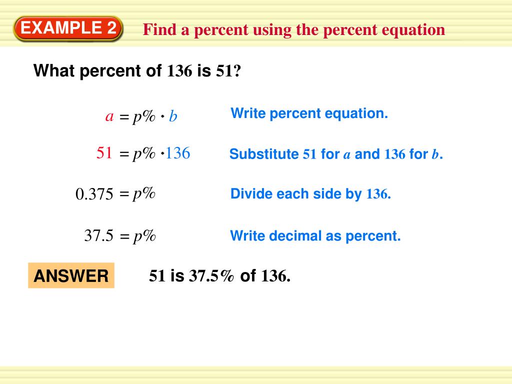 PPT - Write decimal as percent. PowerPoint Presentation, free