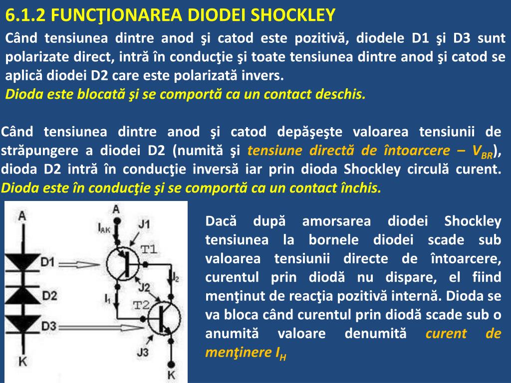 PPT - 6.1. DIODA SHOCKLEY PowerPoint Presentation, free download -  ID:4850420