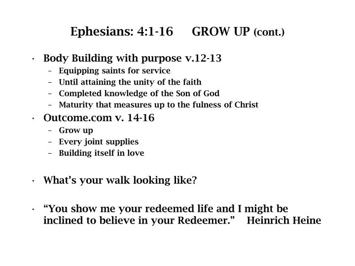 ephesians 4 1 16 grow up cont n.
